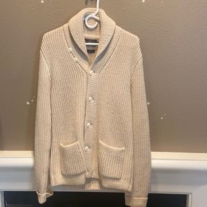 Ralph Lauren RRL cardigan 100% Extra Fine Wool